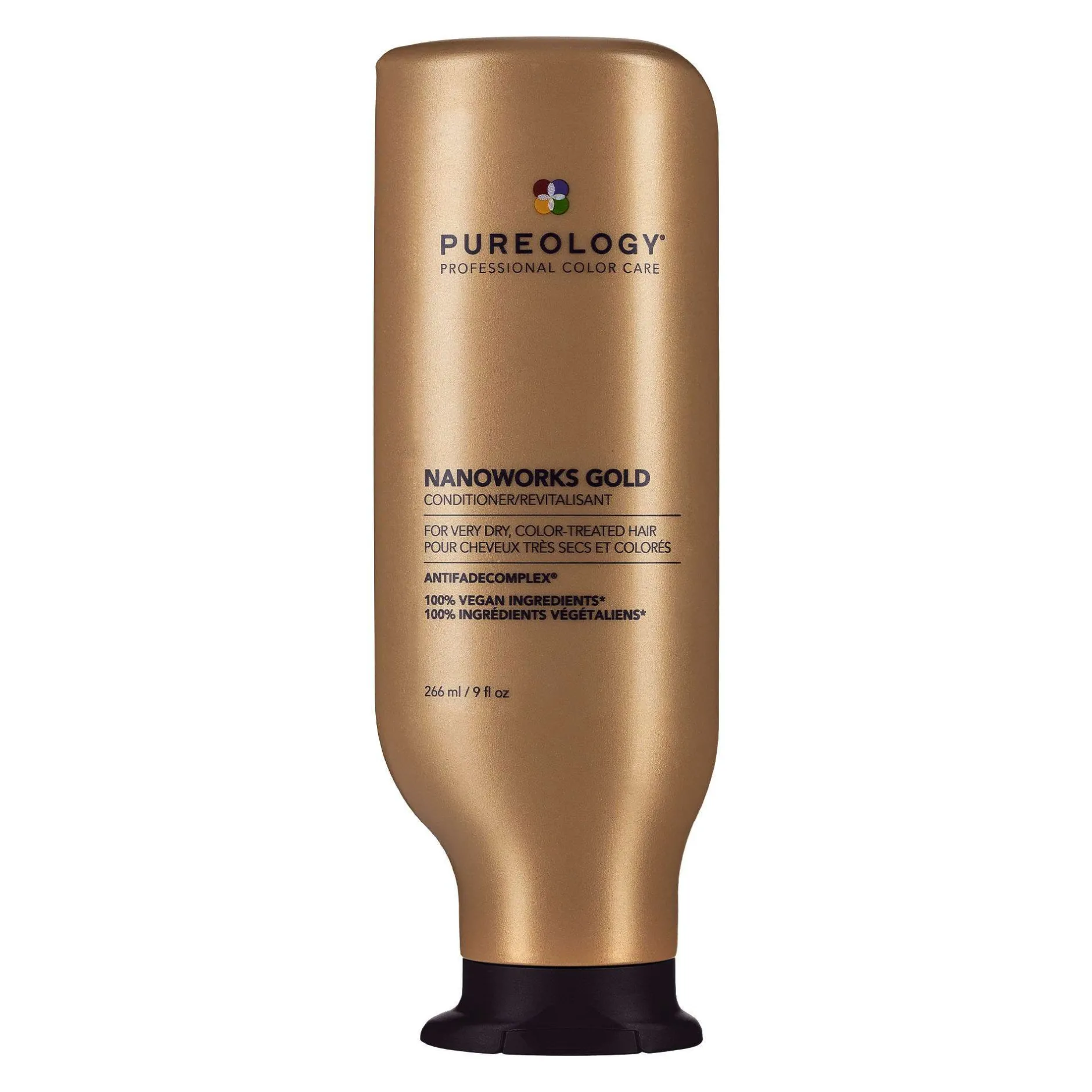 Pureology Nanoworks Gold Conditioner, For Dry Tired Colour-Treated Hair, Restores Shine 266ml