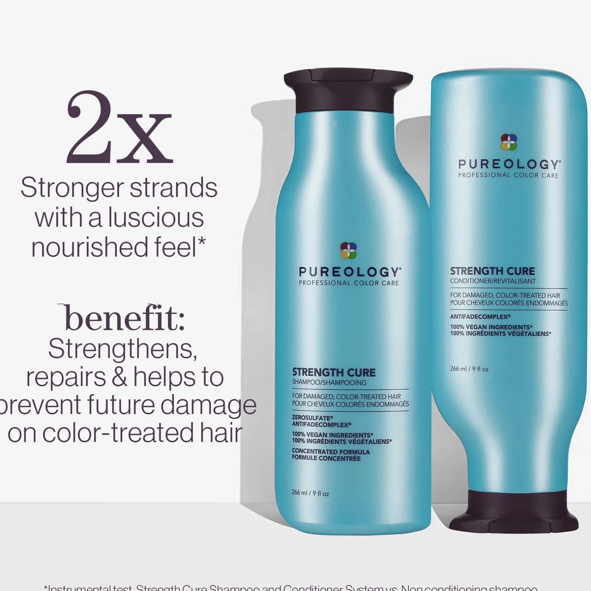 Pureology Strength Cure Shampoo 1000ml Clearance