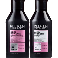 Redken Bundles Duo: Acidic Color Gloss Shampoo 300ml & Conditioner 300ml Outlet