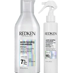 Redken Bundles Duo: Acidic Bonding Concentrate Shampoo 300ml & Lightweight Conditioner 190ml Clearance