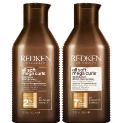 Redken Bundles Duo: All Soft Mega Curl Shampoo 300ml & All Soft Mega Curls Conditioner 300ml Discount