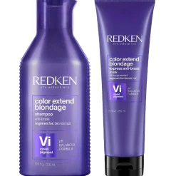 Redken Bundles Duo: Color Extend Blondage Purple Shampoo 300ml & Color Extend Blondage Express Anti-Brass Mask 250ml Online