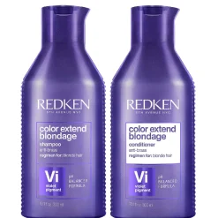 Redken Bundles Duo: Color Extend Blondage Purple Shampoo 300ml & Color Extend Blondage Conditioner 250ml