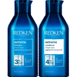 Redken Bundles Duo: Extreme Shampoo 500ml & Extreme Conditioner 500ml Hot