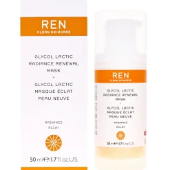 REN Clean Skincare Face Glycol Lactic Radiance Renewal Mask 50ml / 1.7 fl.oz. Hot