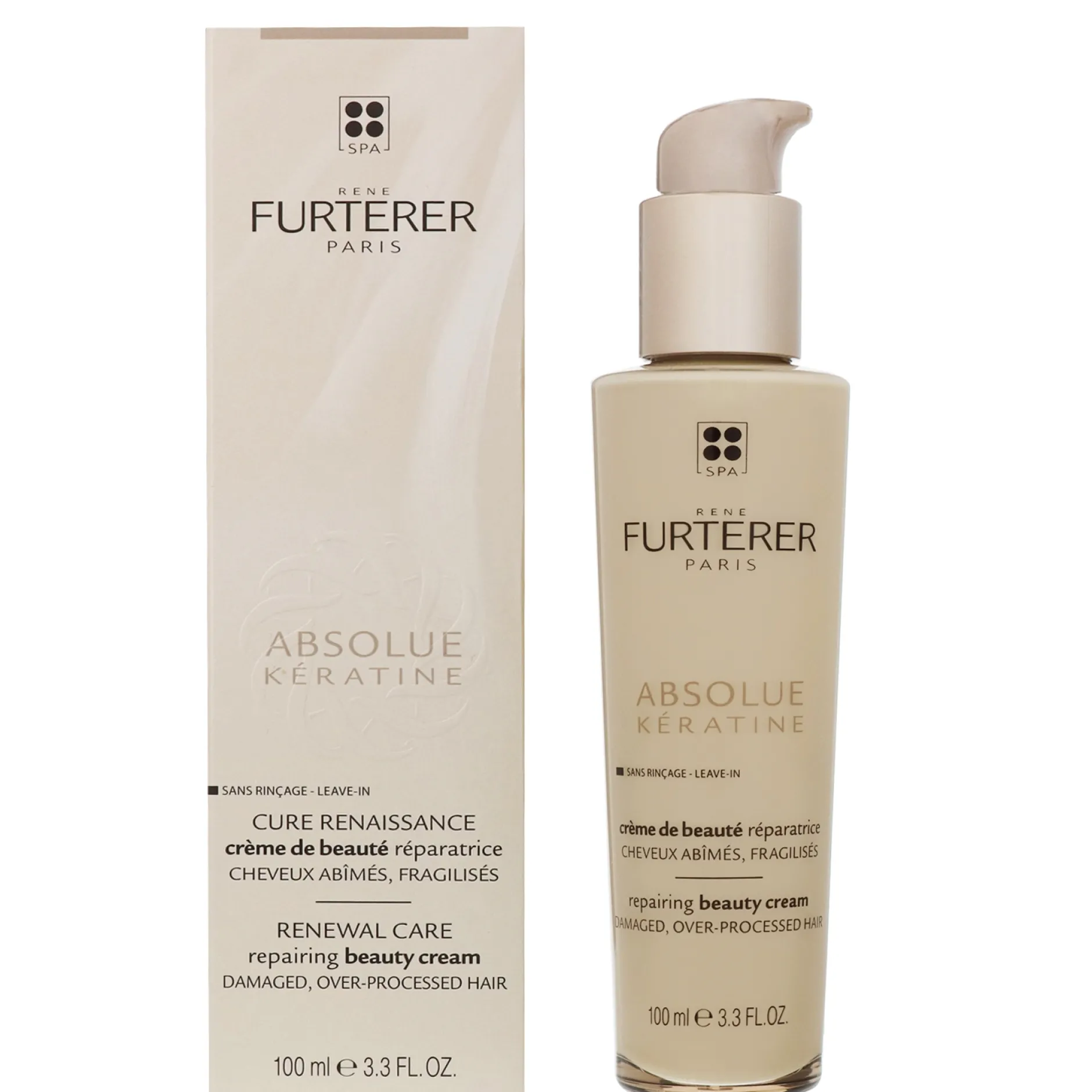 Rene Furterer Absolue Kératine Repairing Beauty Cream 100ml Clearance