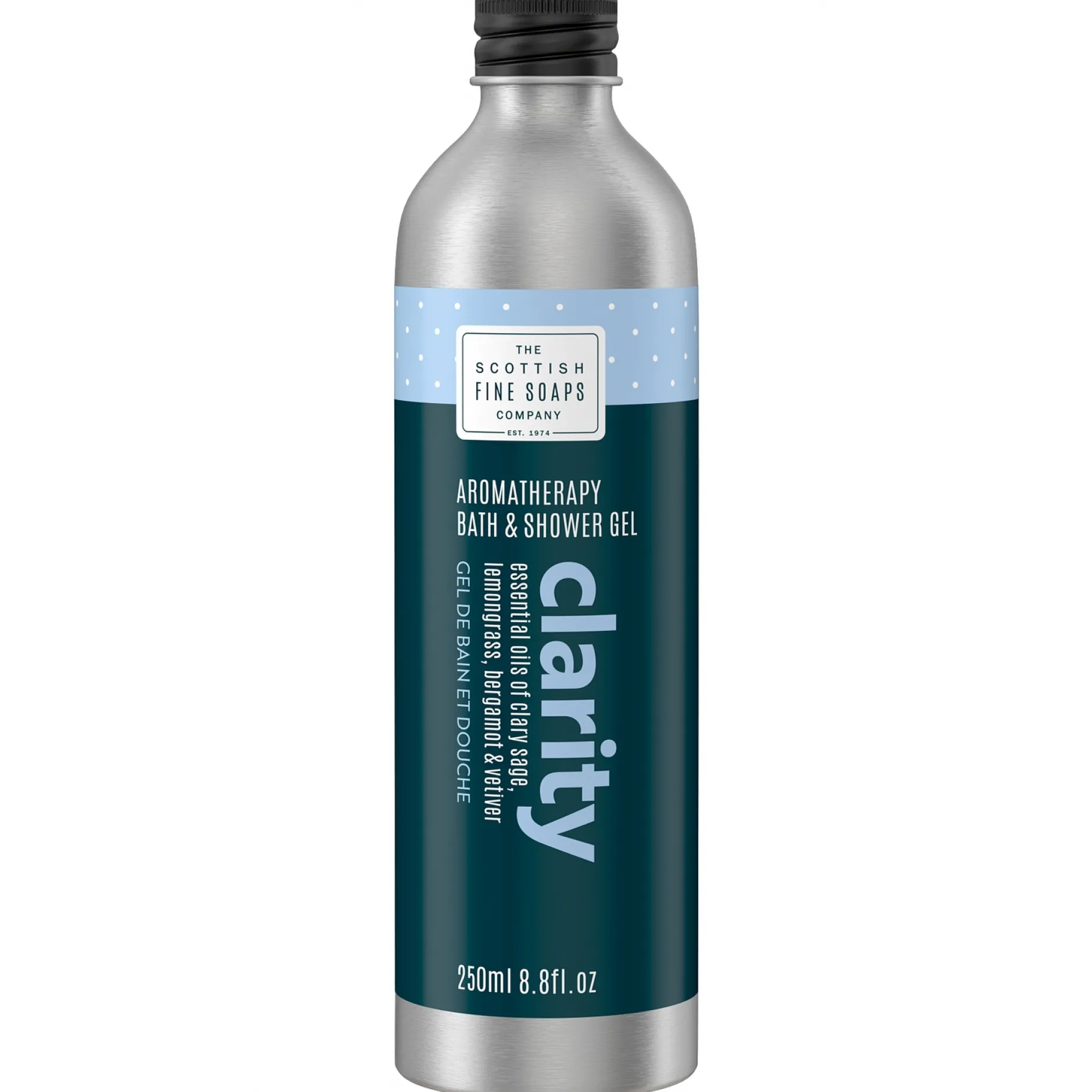 Scottish Fine Soaps Company Well Being Aromatherapy Clarity Bath & Shower Gel 250ml Hot