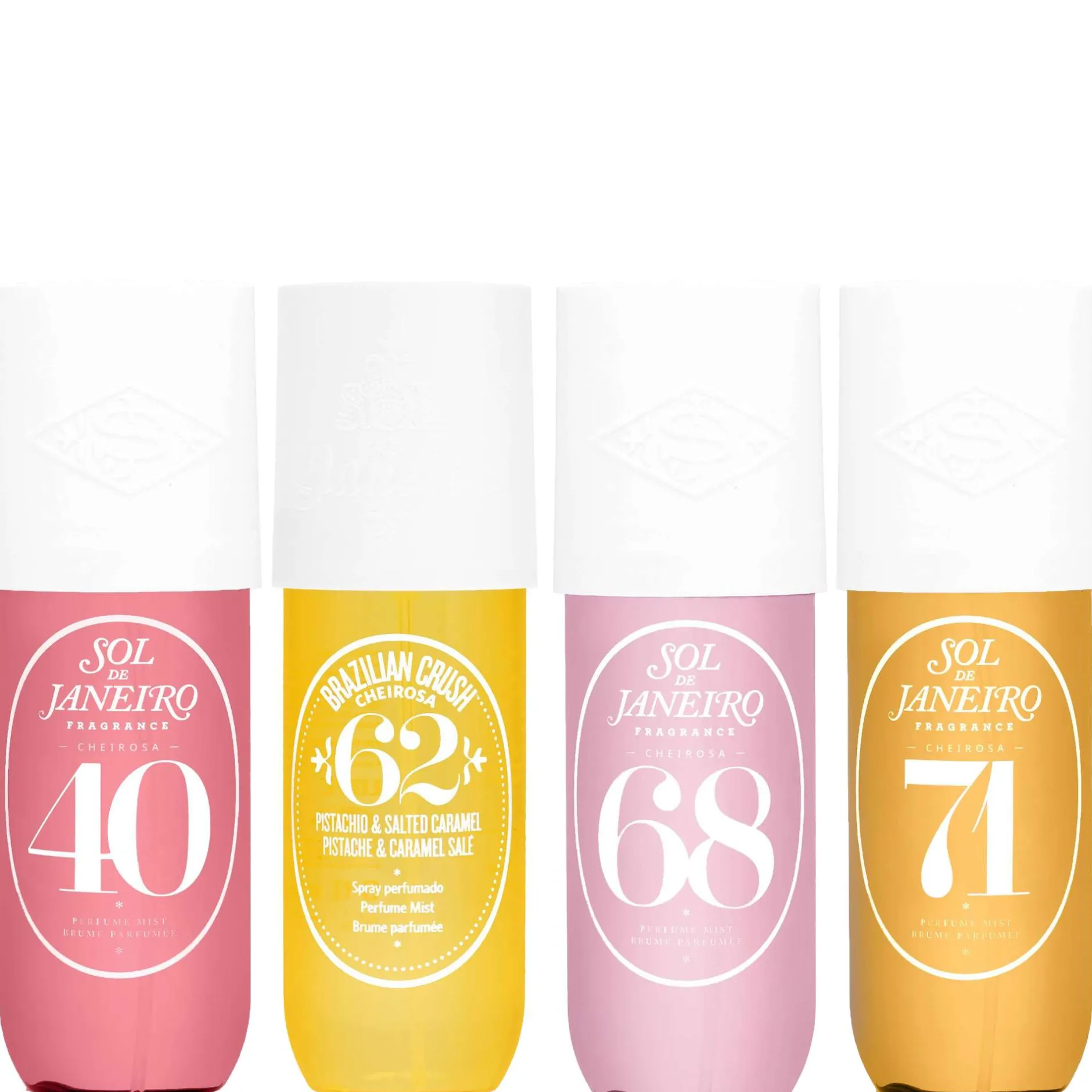 Sol de Janeiro Set: Brazilian Crush Cheirosa 40 Perfume Mist 90ml, 62 Perfume 90ml, 68 Perfume 90ml & 71 Perfume 90ml Discount