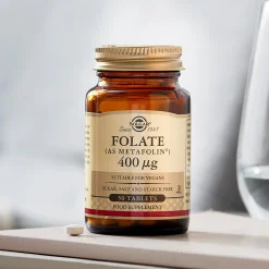 Solgar Vitamins Folate (as Metafolin®) 400µg Tablets x 50 Online