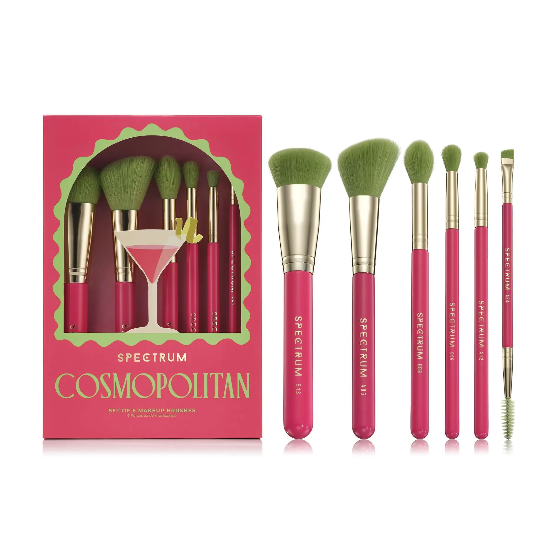 Spectrum Everyday Sets Cosmopolitan 6 Piece Brush Set Sale