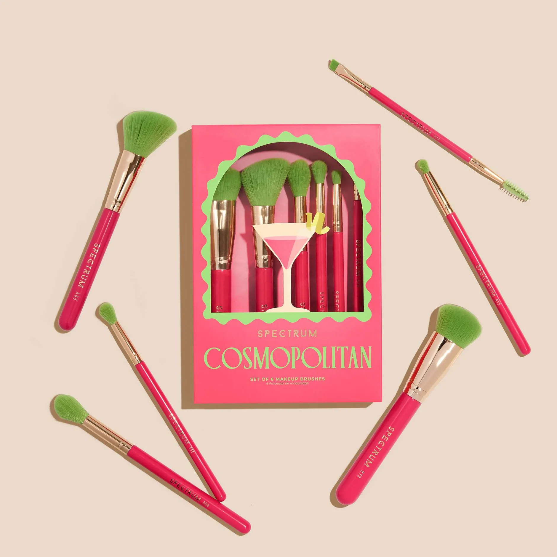 Spectrum Everyday Sets Cosmopolitan 6 Piece Brush Set Sale
