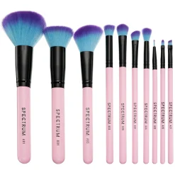 Spectrum Everyday Sets Millennial Pink 10 Piece Pink Essential Makeup Brush Set Outlet