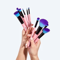 Spectrum Everyday Sets Millennial Pink 10 Piece Pink Essential Makeup Brush Set Outlet