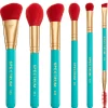Spectrum Travel Books Cannes 6 Piece Makeup Brush Set Hot