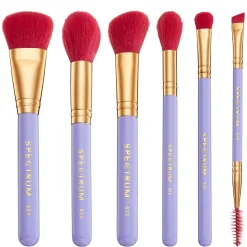 Spectrum Travel Books Los Angeles 6 Piece Makeup Brush Set New