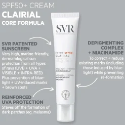 SVR Clairial SPF50+ Daily UV Hyperpigmentation Cream 40ml New