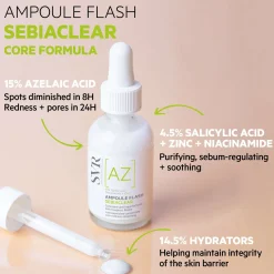 SVR Sebiaclear [Az] Ampoule Flash 15% Azelaic Acid Serum 30ml