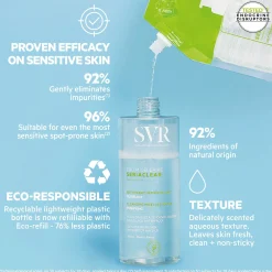 SVR Sebiaclear Cleansing Micellar Water for Oily Skin Refill 400ml Best