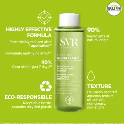 SVR Sebiaclear Micro-Peel Unclogging Renewal Essence 150ml New