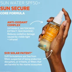 SVR Sun Secure Eau Solaire SPF50+ Ultra-Light and Invisible 100ml Sale