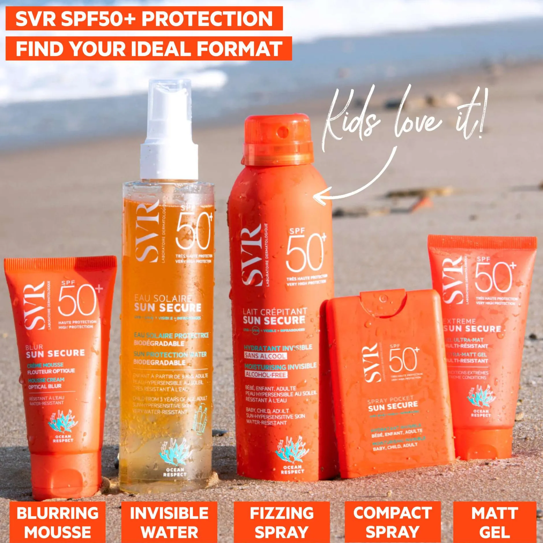 SVR Sun Secure Eau Solaire SPF30+ Ultra-Light and Invisible 200ml Outlet