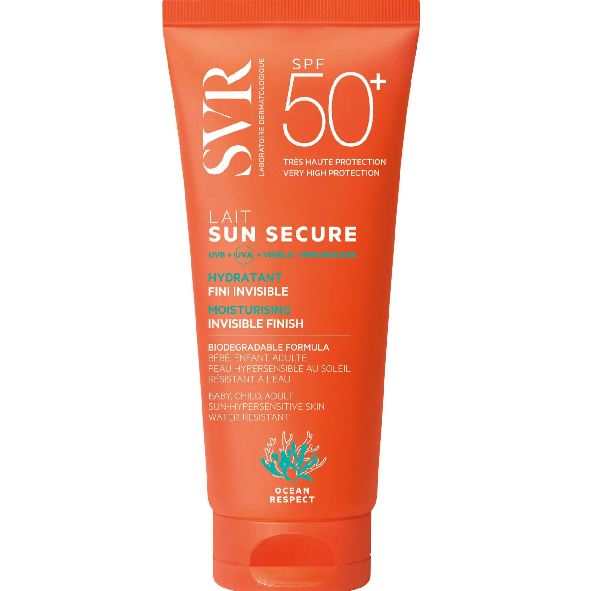 SVR Sun Secure SPF50+ Moisturising Invisible Finish 100ml Sale