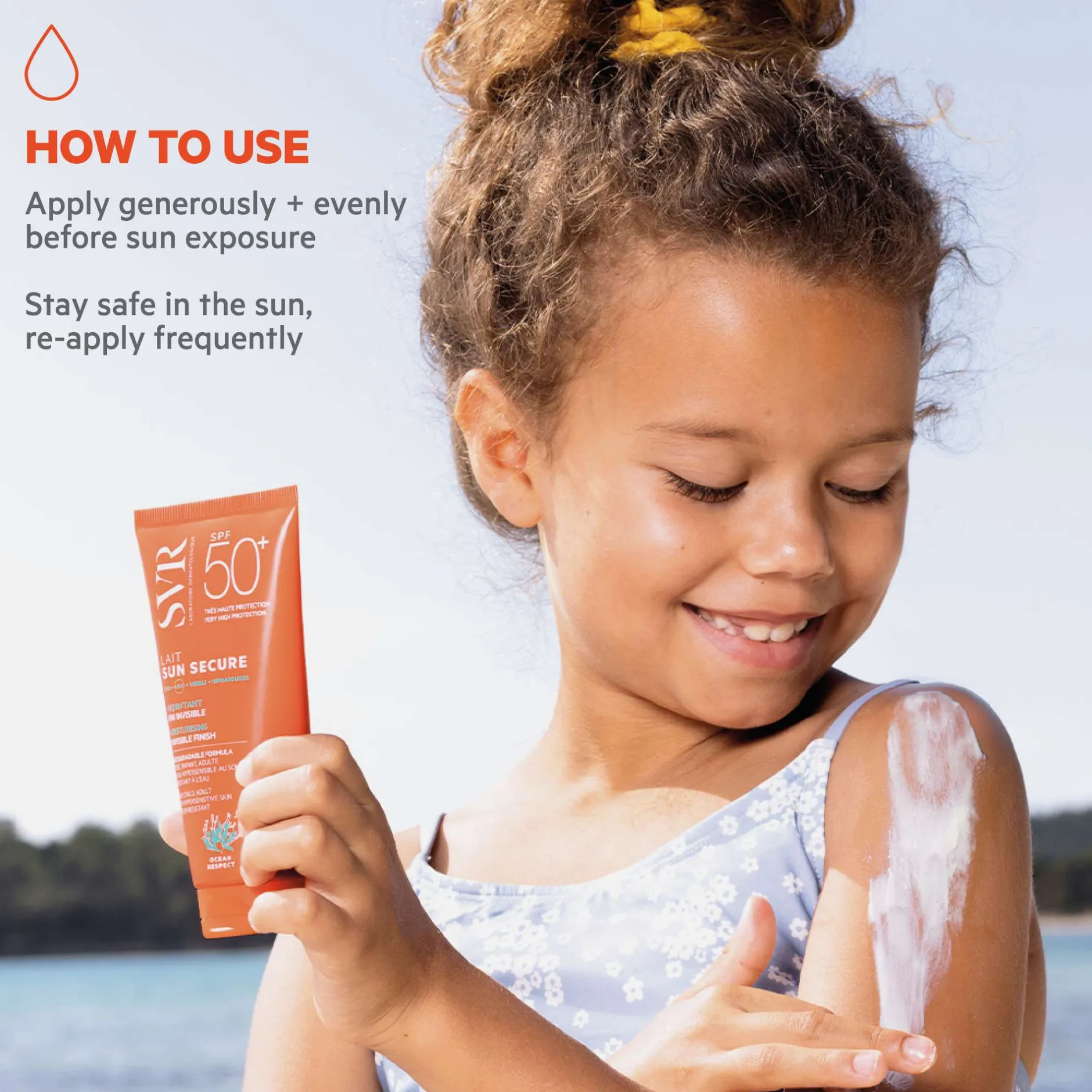 SVR Sun Secure SPF50+ Moisturising Invisible Finish 100ml Sale