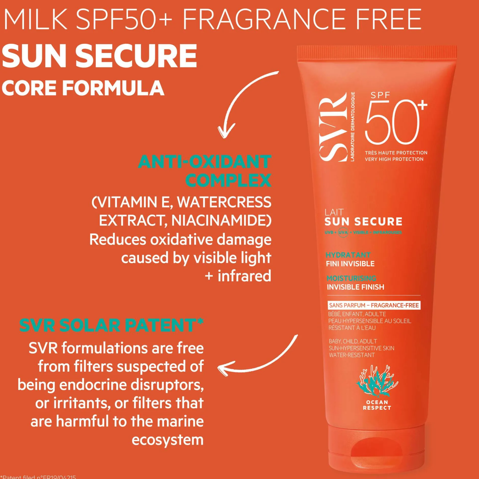 SVR Sun Secure Ultra-Light & Invisible Spray SPF50+ 250ml Sale