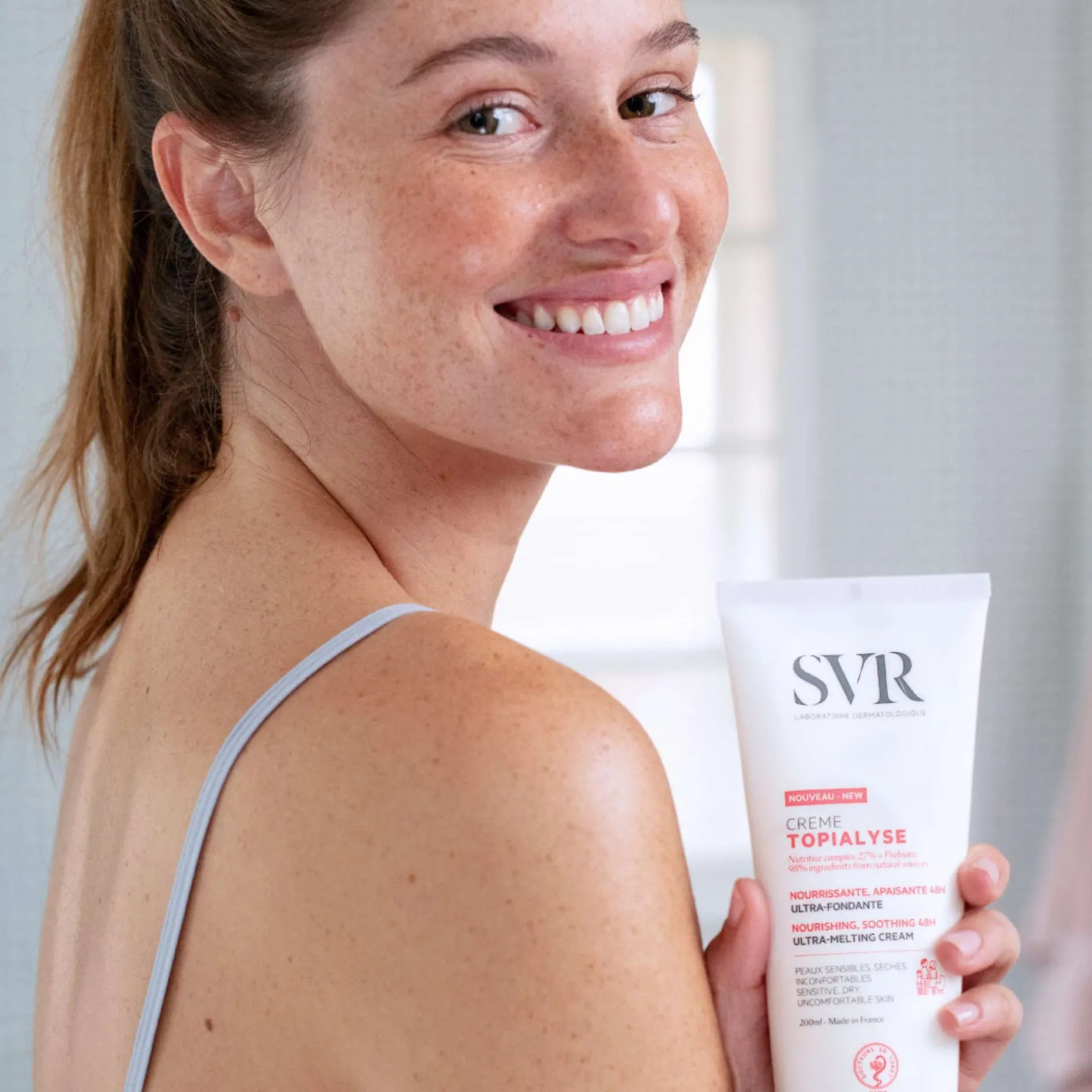 SVR Topialyse 48H Soothing Nourishing Cream for Dry Skin 200ml Hot
