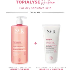 SVR Topialyse 48H Soothing Nourishing Cream for Dry Skin 200ml Hot