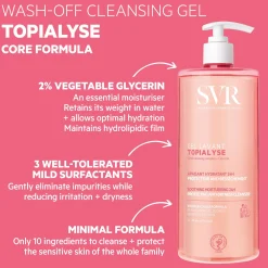 SVR Topialyse Soothing Cleansing Gel 1000ml