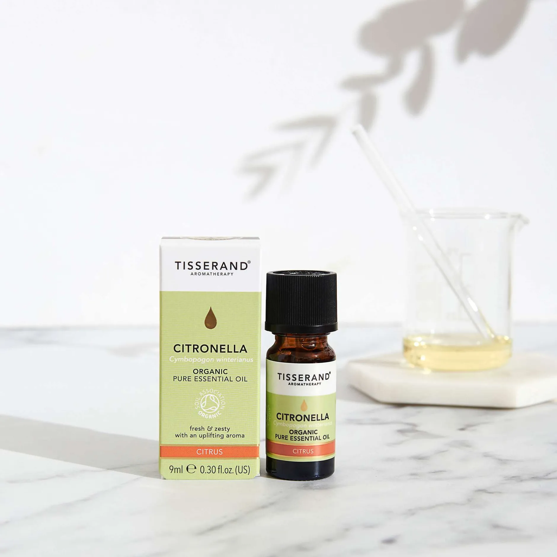 Tisserand Aromatherapy Pure Essential Oils Citronella Organic Essential Oil 9ml Online