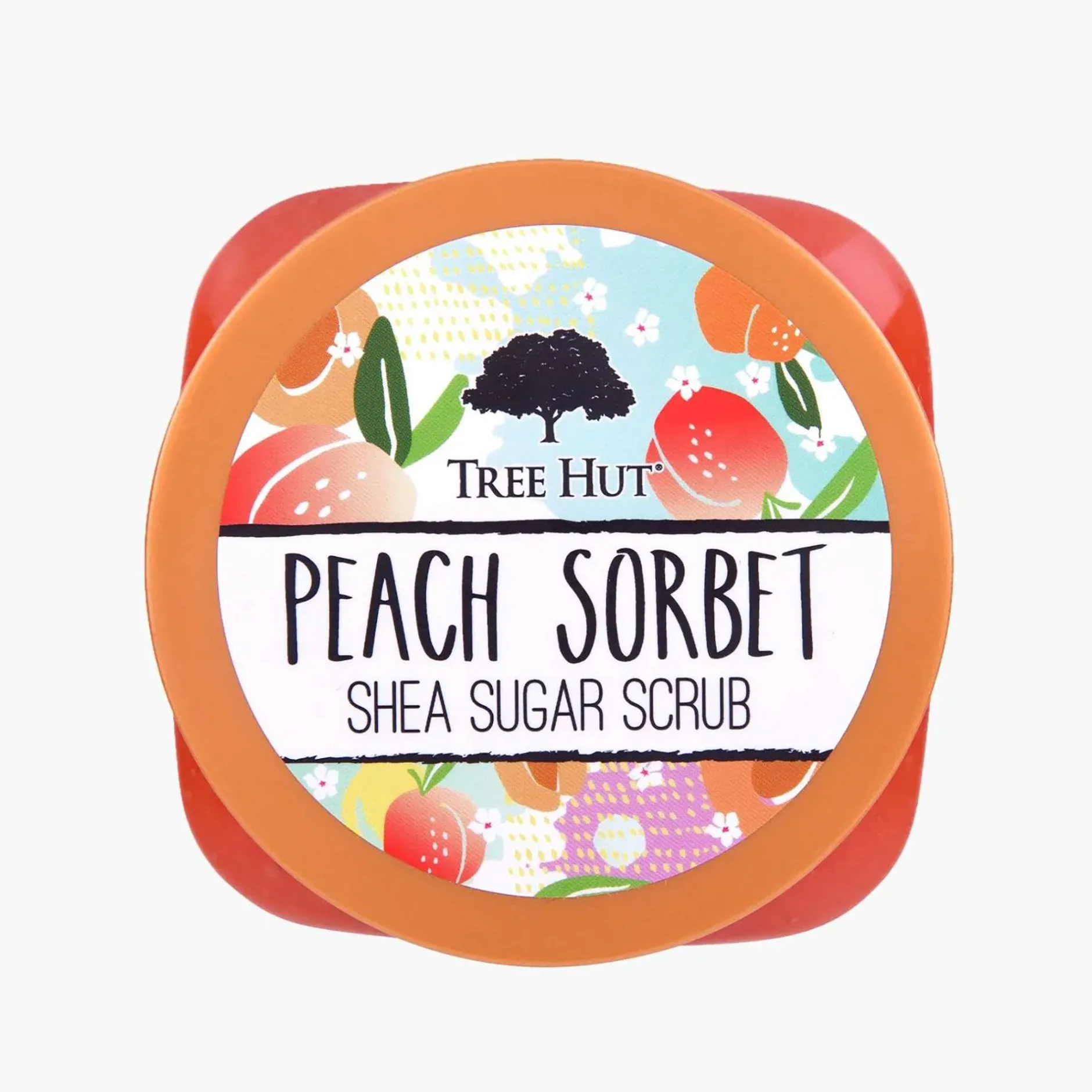 Tree Hut Body Scrubs Peach Sorbet Shea Sugar Scrub 510g New