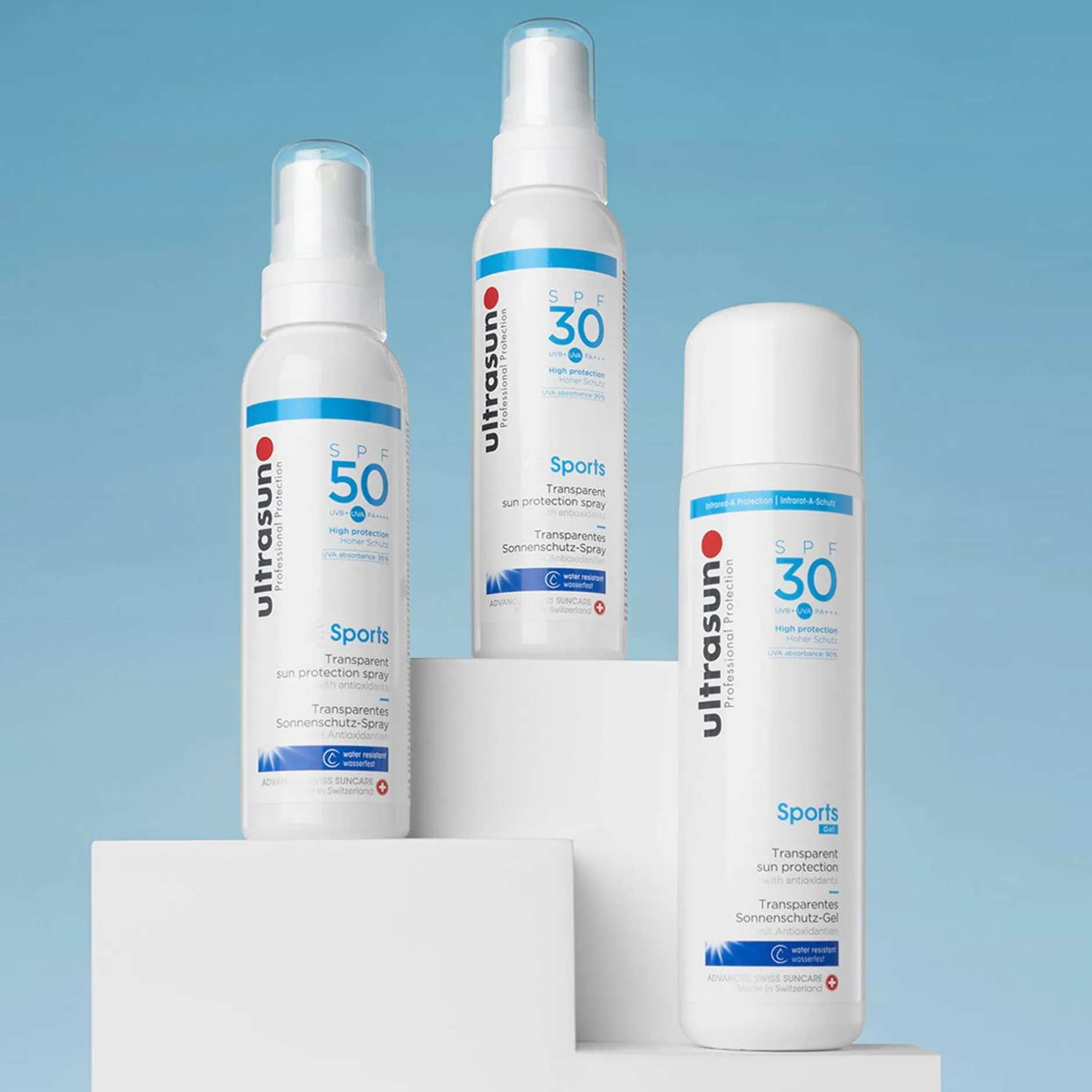 Ultrasun Sports Formula Transparent Sun Protection SPF20 400ml Best