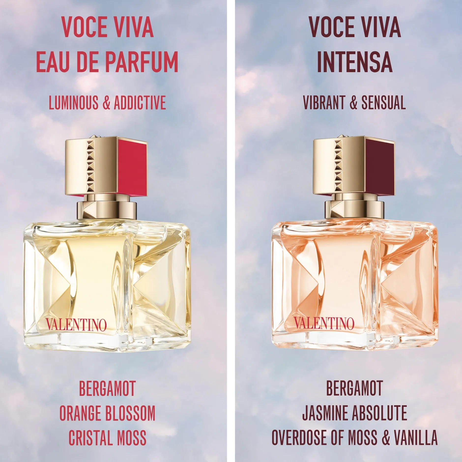 Valentino Voce Viva Intensa Eau de Parfum Spray 100ml New