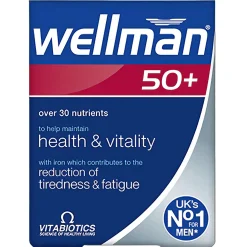 Vitabiotics Wellman 50+ x 30 Tablets Discount