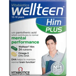 Vitabiotics Wellteen Him Plus x 56 Tablets Clearance