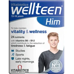 Vitabiotics Wellteen Him x 30 Tablets Online