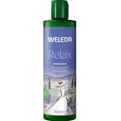 Weleda Body Care Relax Lavender Creamy Body Wash 400ml