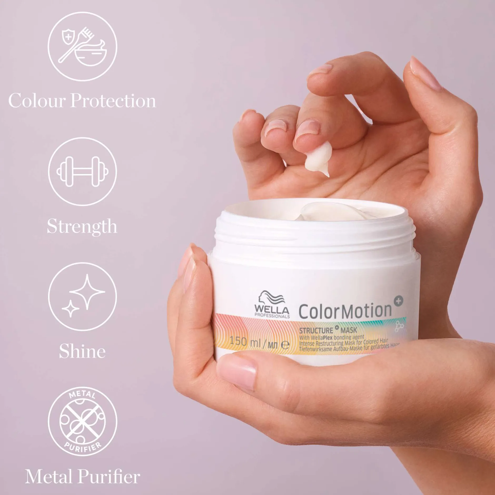 Wella Color Motion+ Structure+ Mask with plex Bonding Agent 500ml Discount