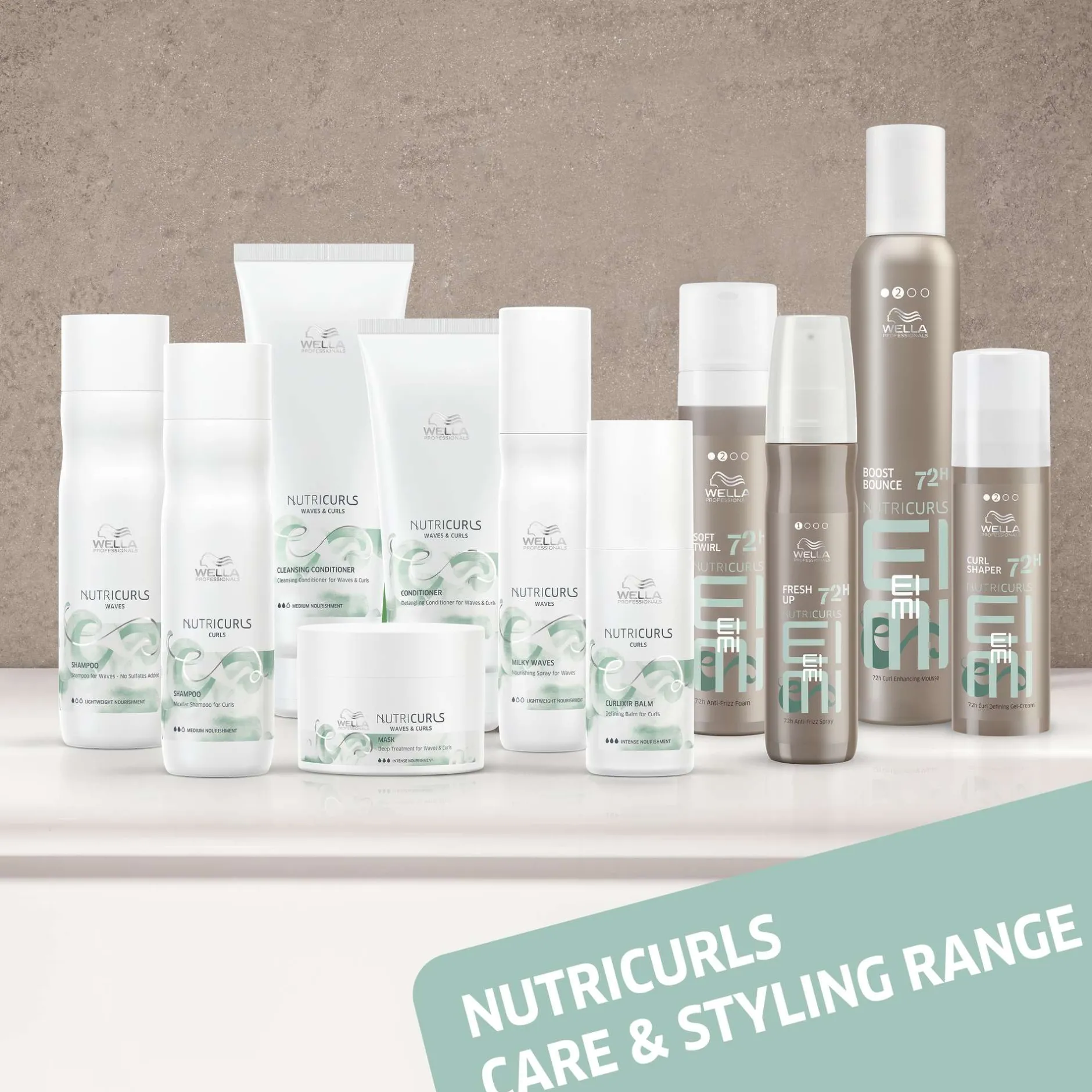 Wella EIMI Nutricurls Soft Twirl Curl Enhancing Foam 200ml