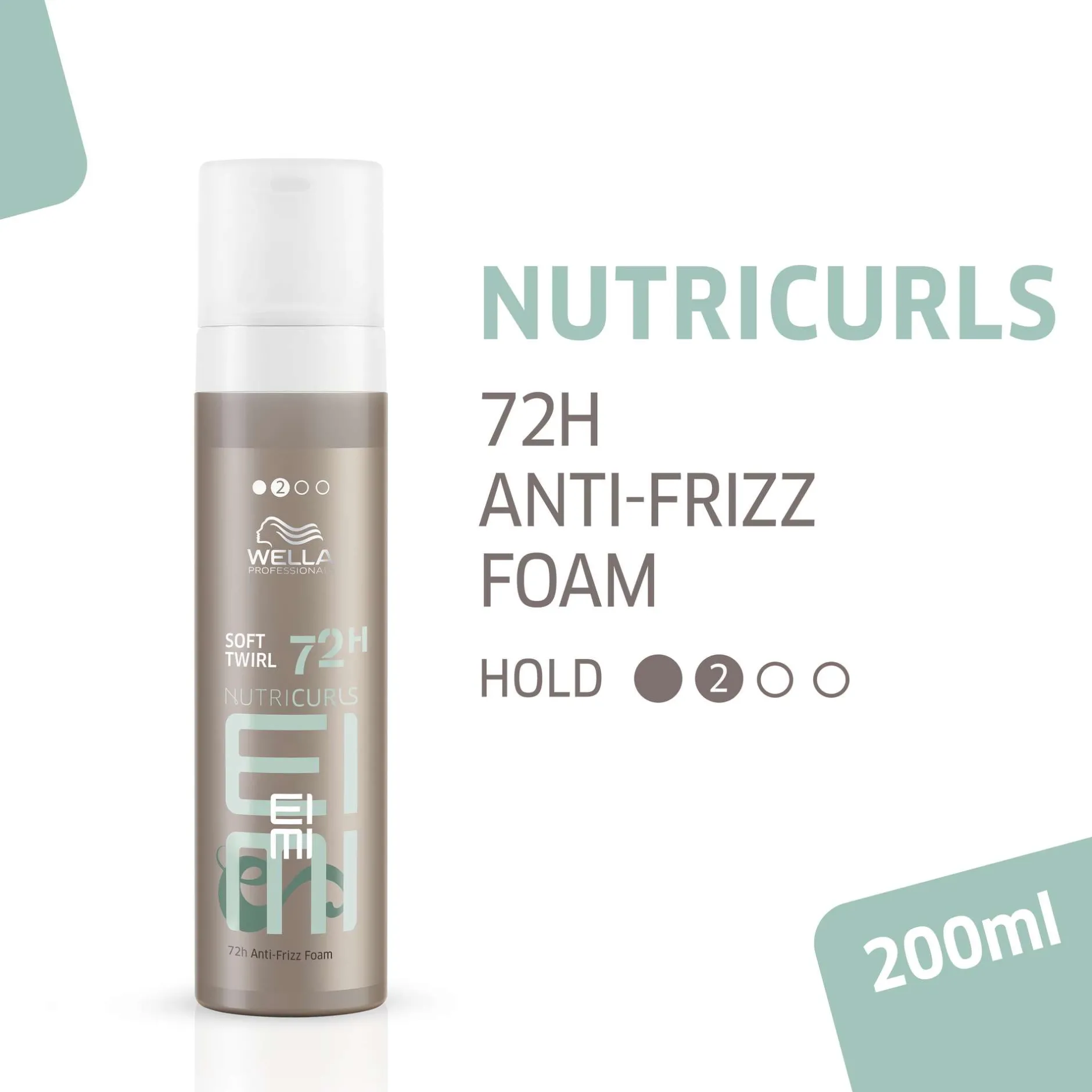 Wella EIMI Nutricurls Soft Twirl Curl Enhancing Foam 200ml