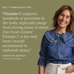 Wild Nutrition Supplements Food-Grown® Vitamin C Plus Capsules x 60 New
